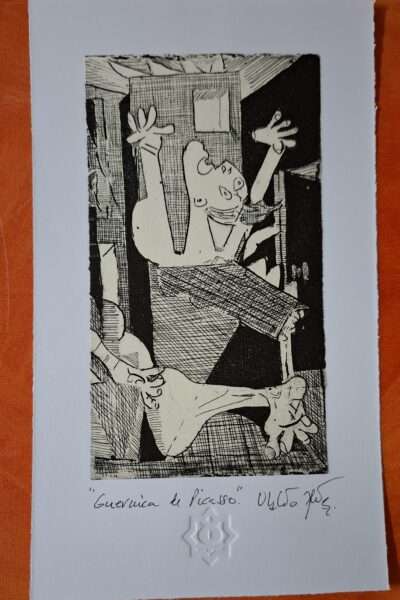 903 GUERNICA DE PICASSO (detalle de mujer)