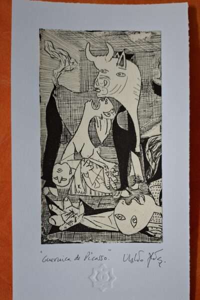 901 Guernica de Picasso (detalle de toro)